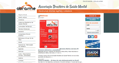 Desktop Screenshot of abrasme.org.br