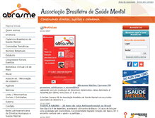 Tablet Screenshot of abrasme.org.br